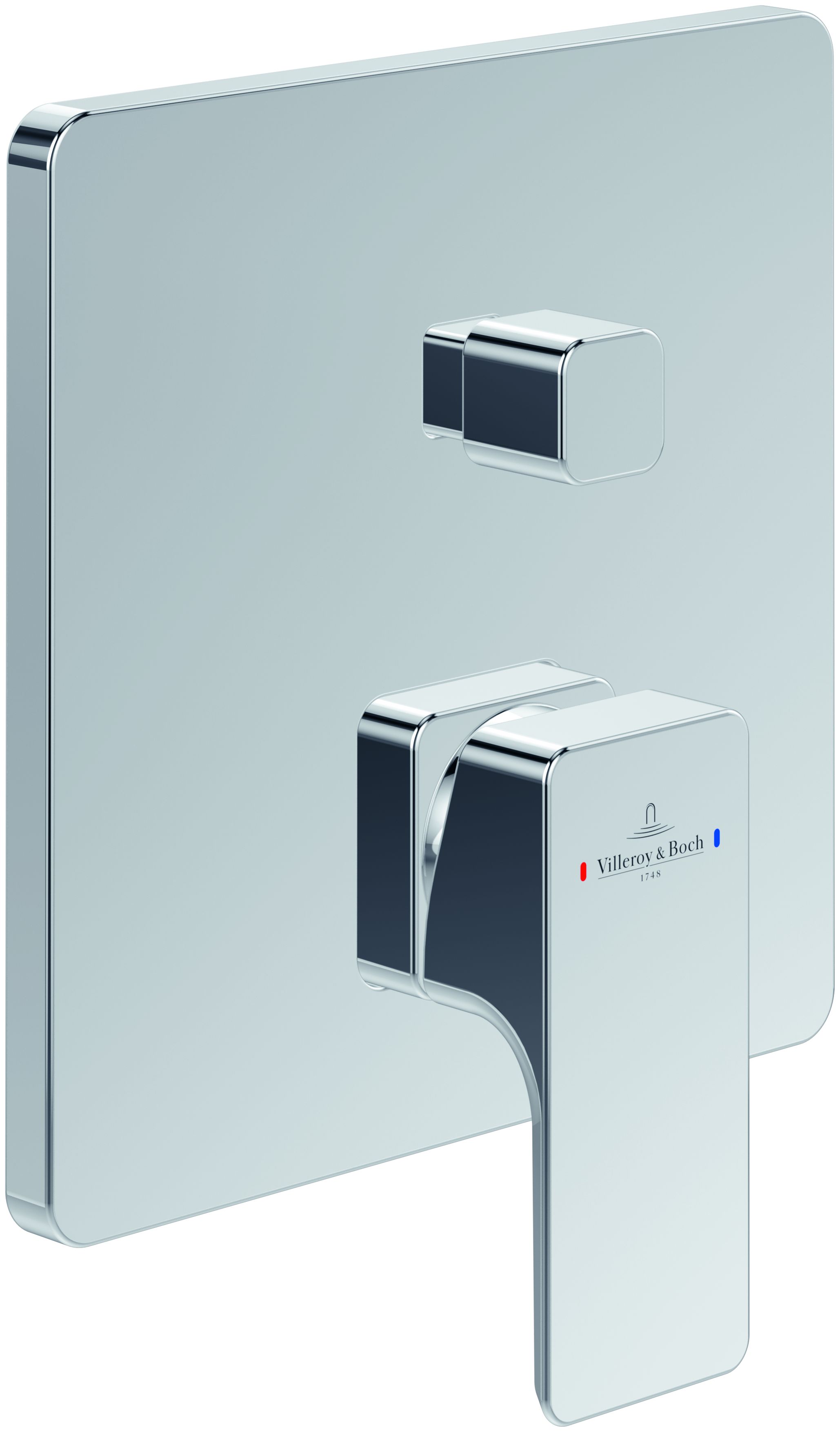 Villeroy & Boch Subway 3.0 rubinetto per vasca e doccia da incasso cromo TVS11200300061