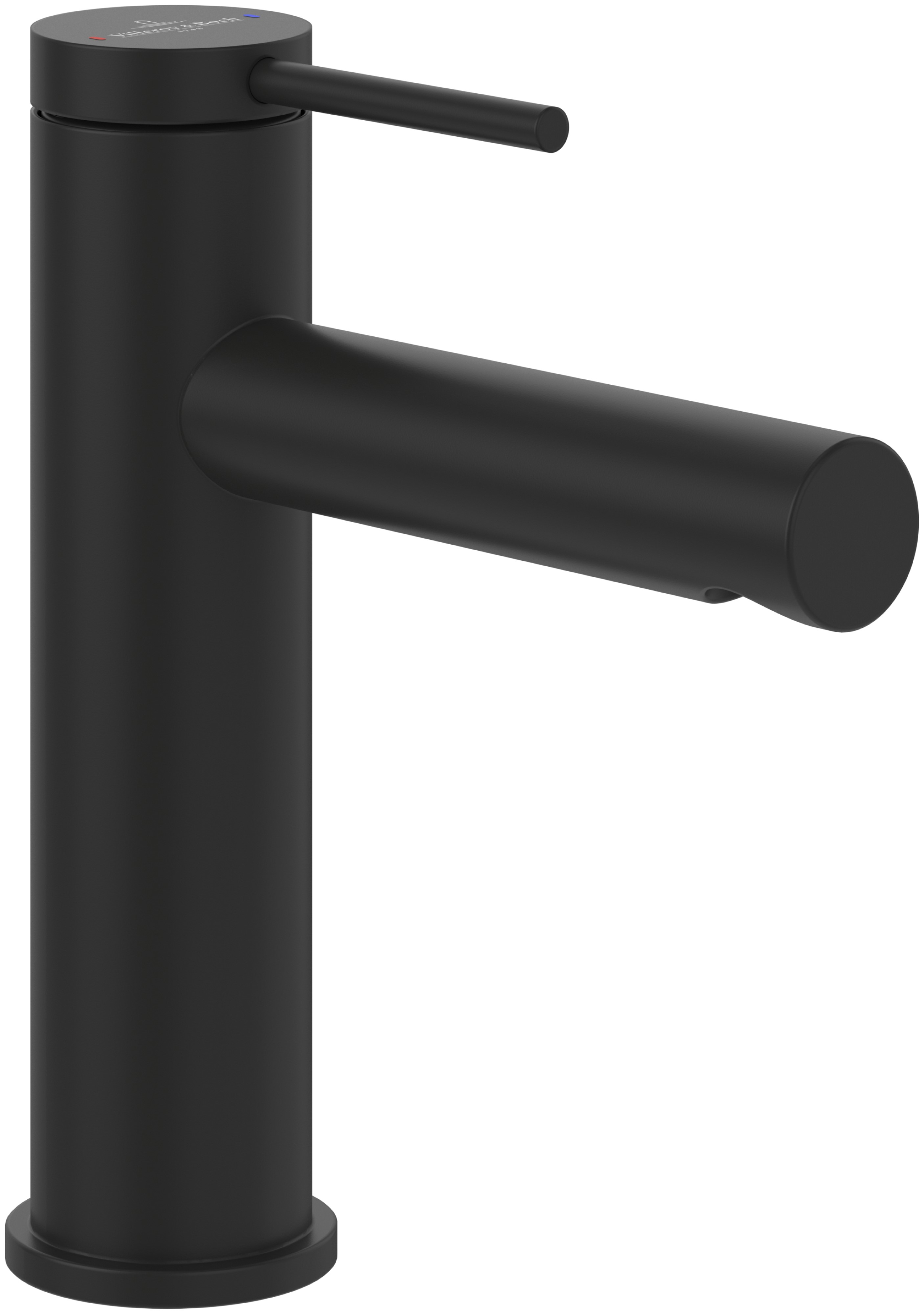 Villeroy & Boch Loop & Friends rubinetto per lavabo verticale nero TVW106103153K5