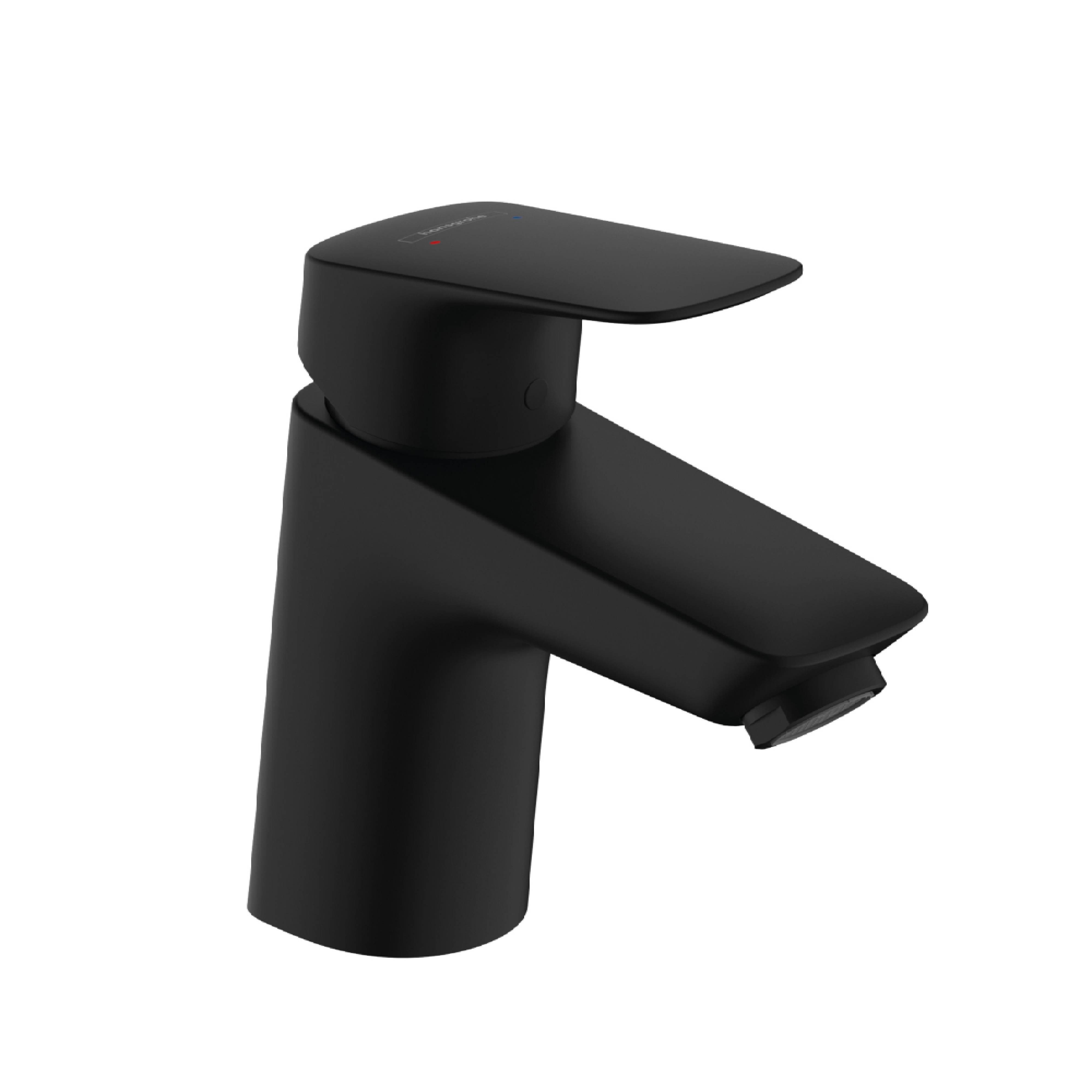 Hansgrohe Logis rubinetto per lavabo verticale nero 71070670