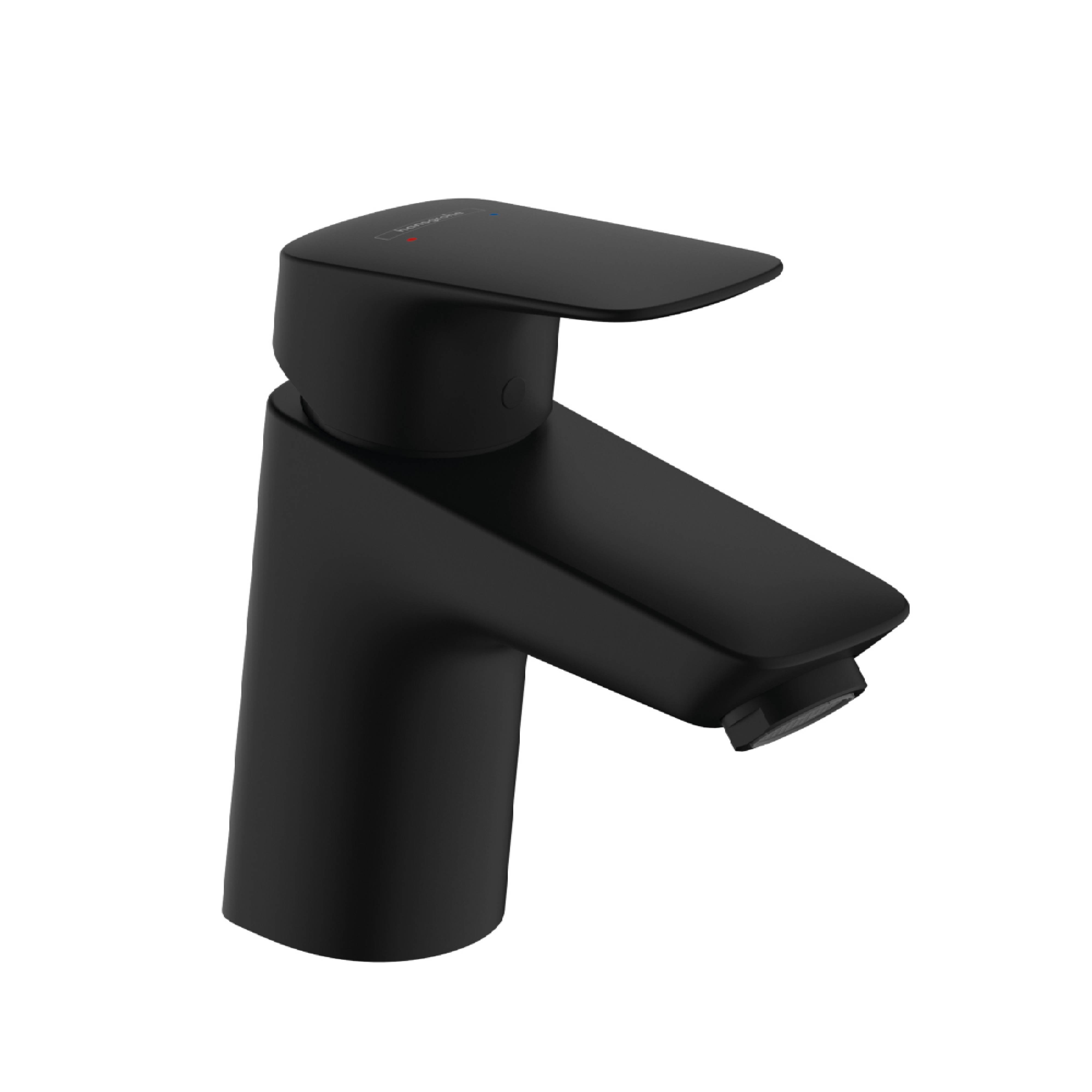 Hansgrohe Logis rubinetto per lavabo verticale nero 71073670