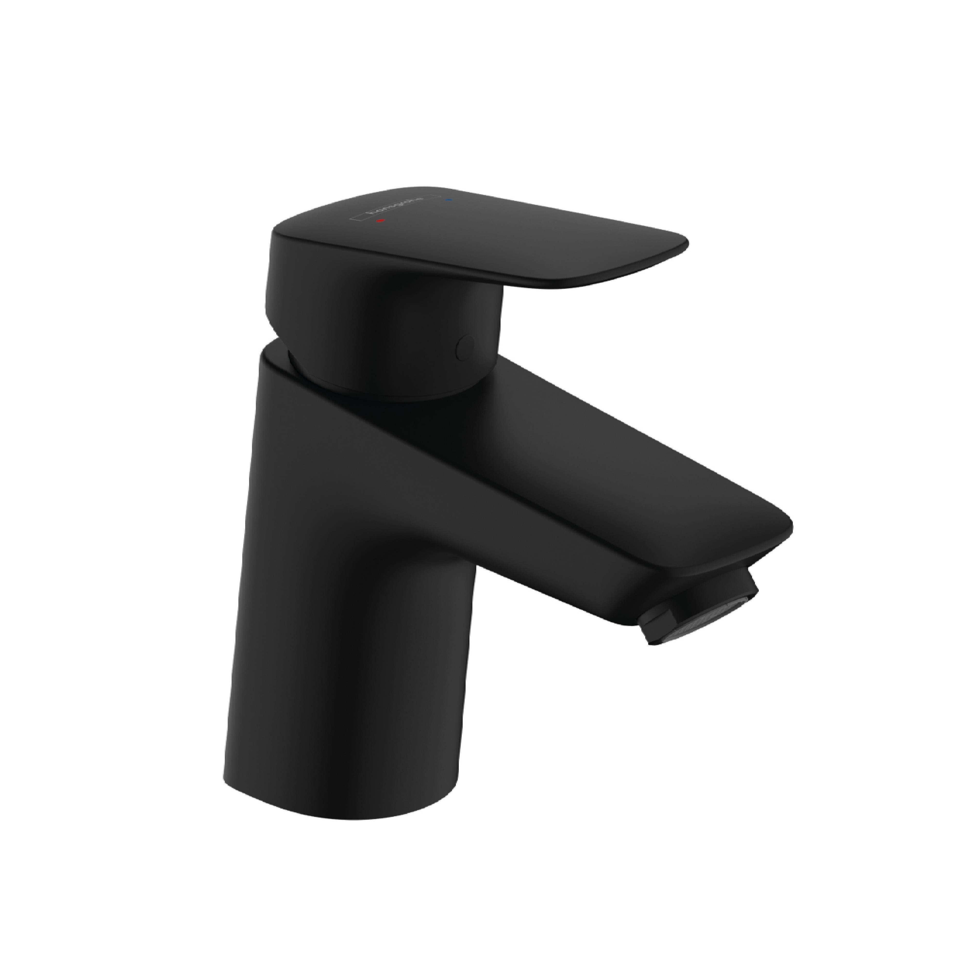 Hansgrohe Logis rubinetto per lavabo verticale nero 71170670