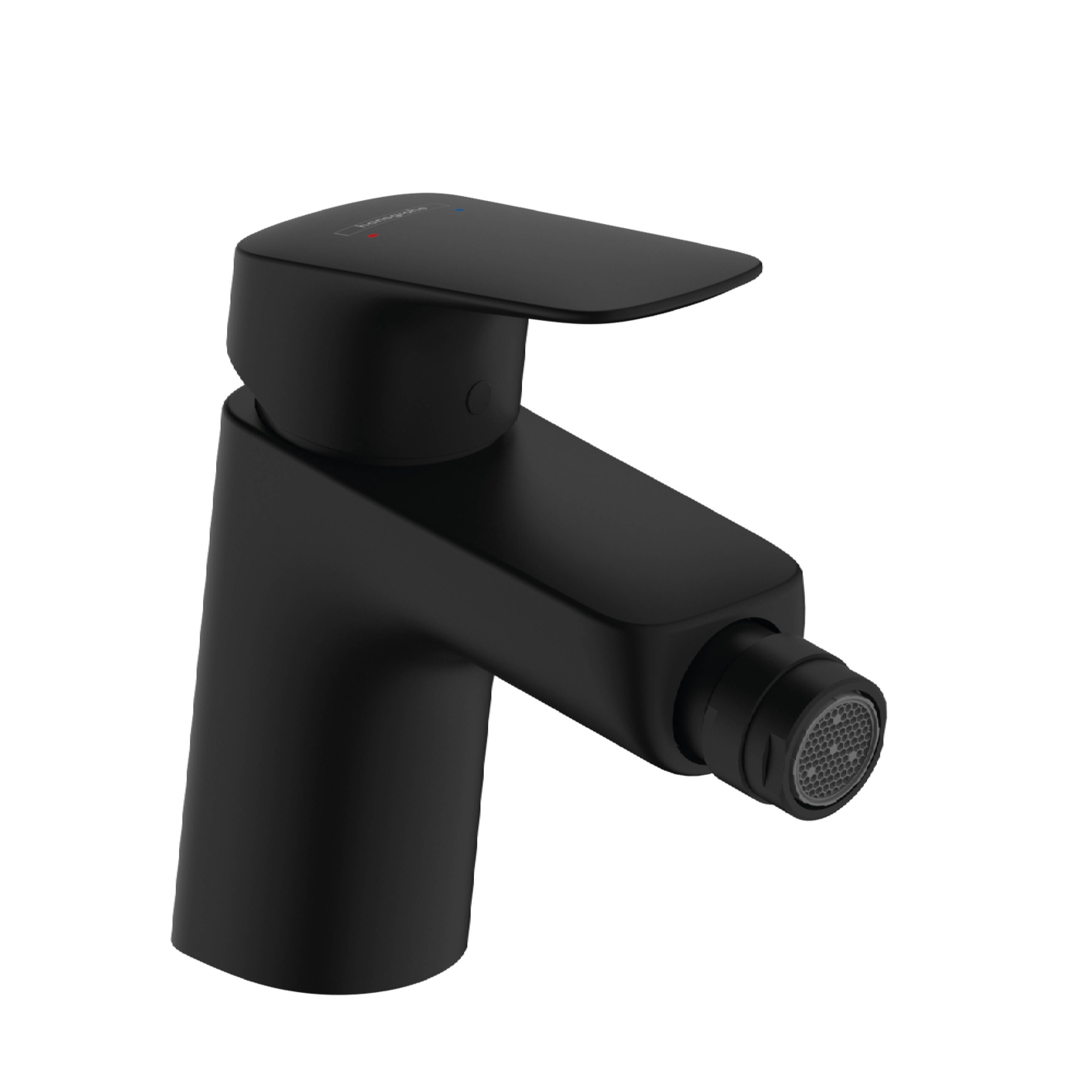 Hansgrohe Logis rubinetto per bidet verticale nero 71204670
