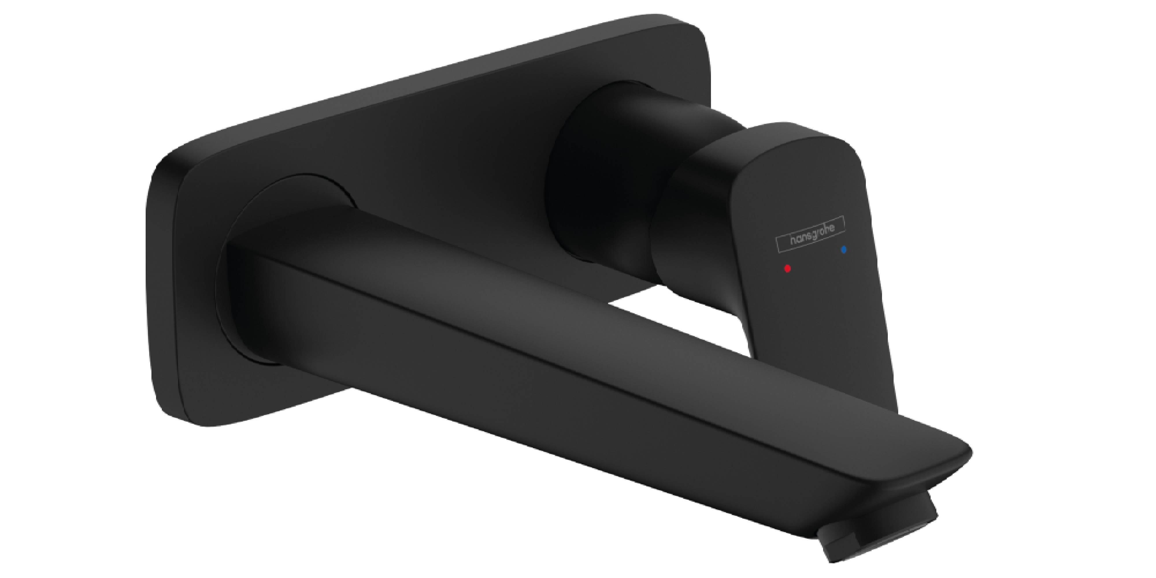 Hansgrohe Logis rubinetto per lavabo da incasso nero 71220670