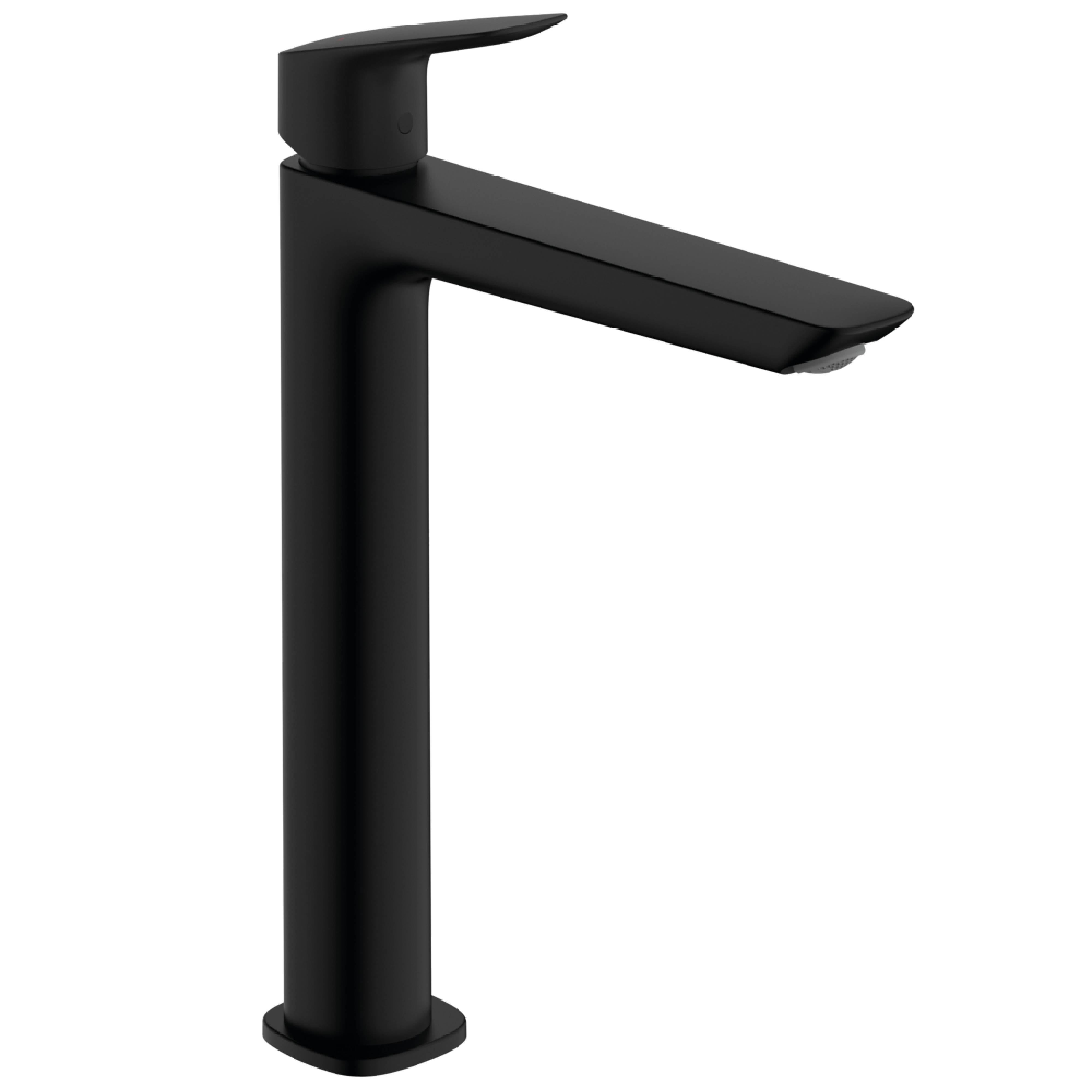 Hansgrohe Logis rubinetto per lavabo verticale nero 71257670