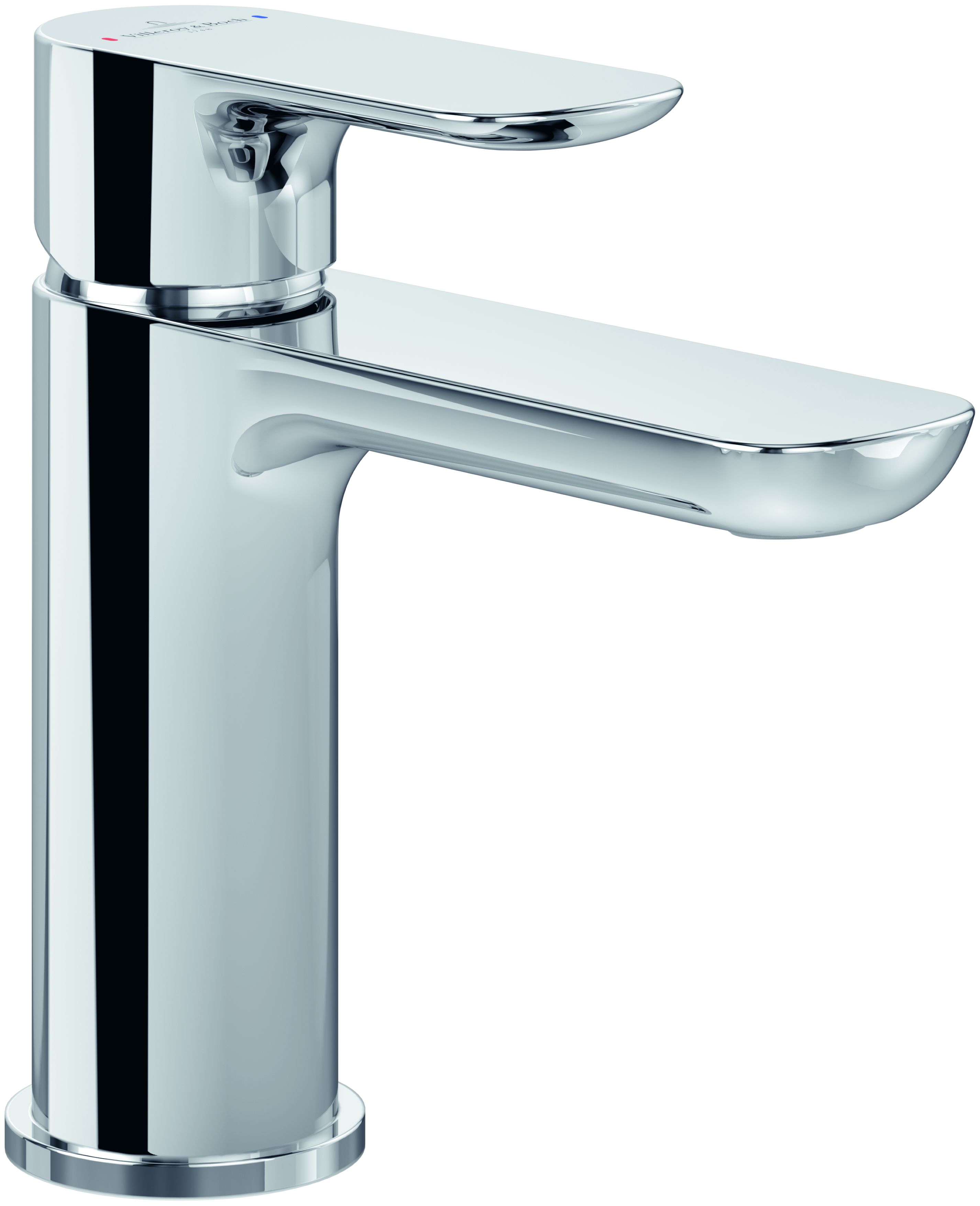 Villeroy & Boch O.Novo rubinetto per lavabo verticale cromo TVW10410311061