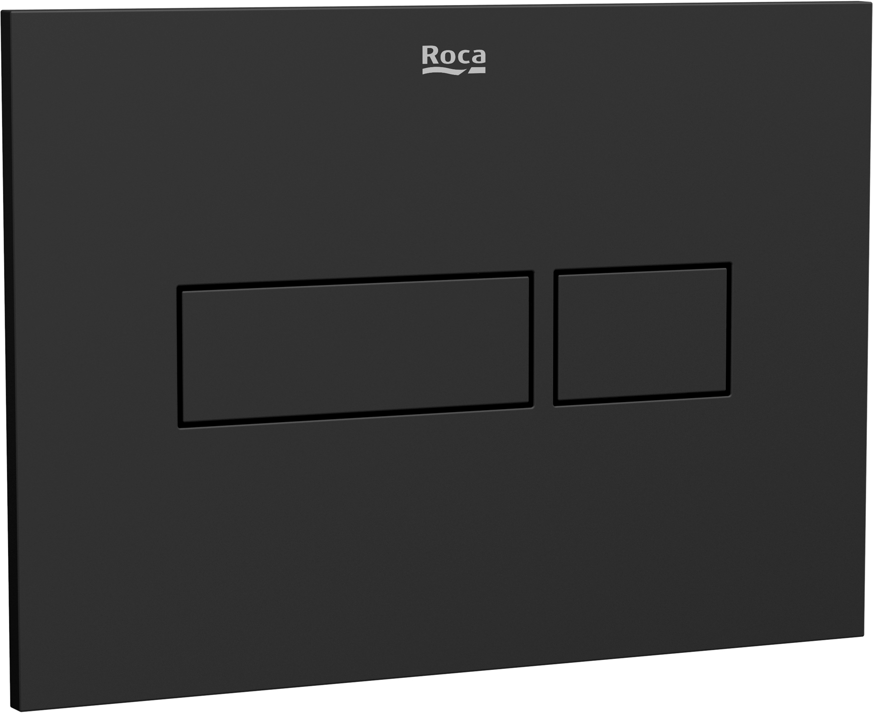 Roca Duplo Nova placca di comando per WC nero A890220206