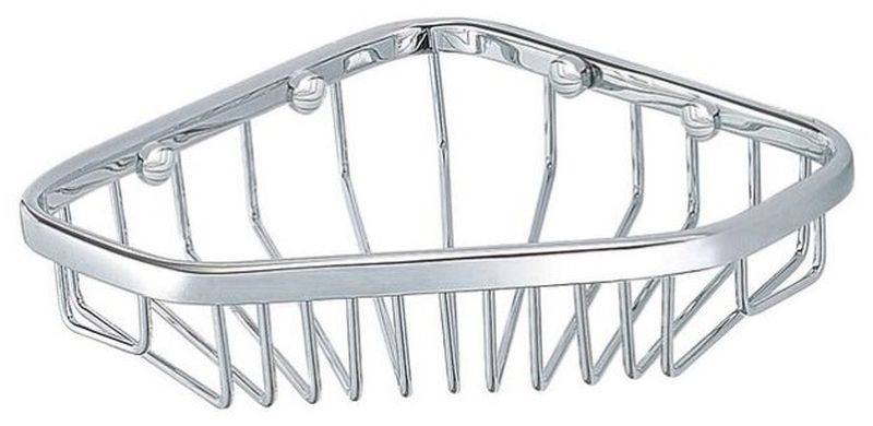 Stella portaoggetti da bagno cromo 16.024