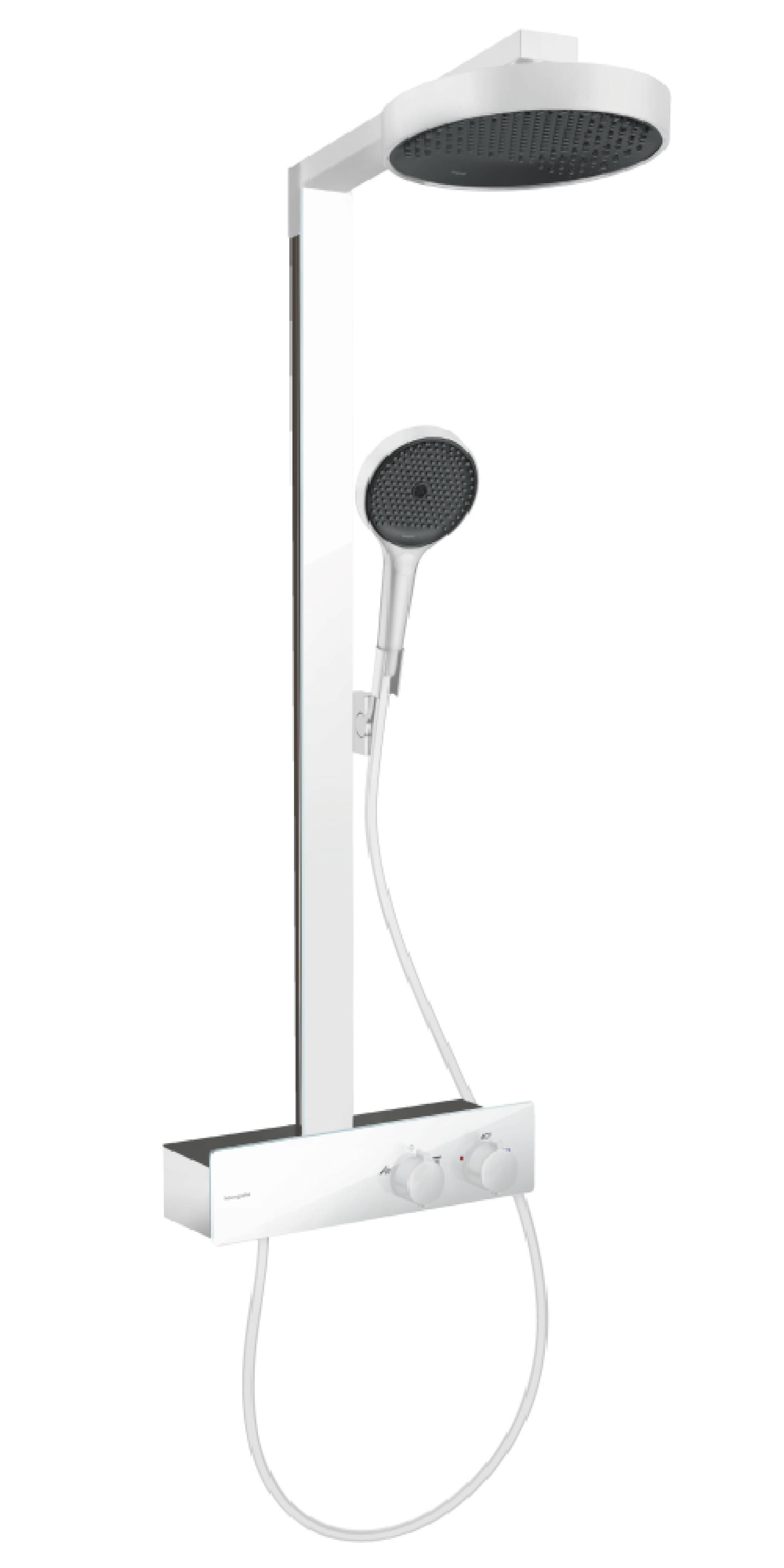 Hansgrohe Rainfinity set doccia a parete con termostato bianco 28742700
