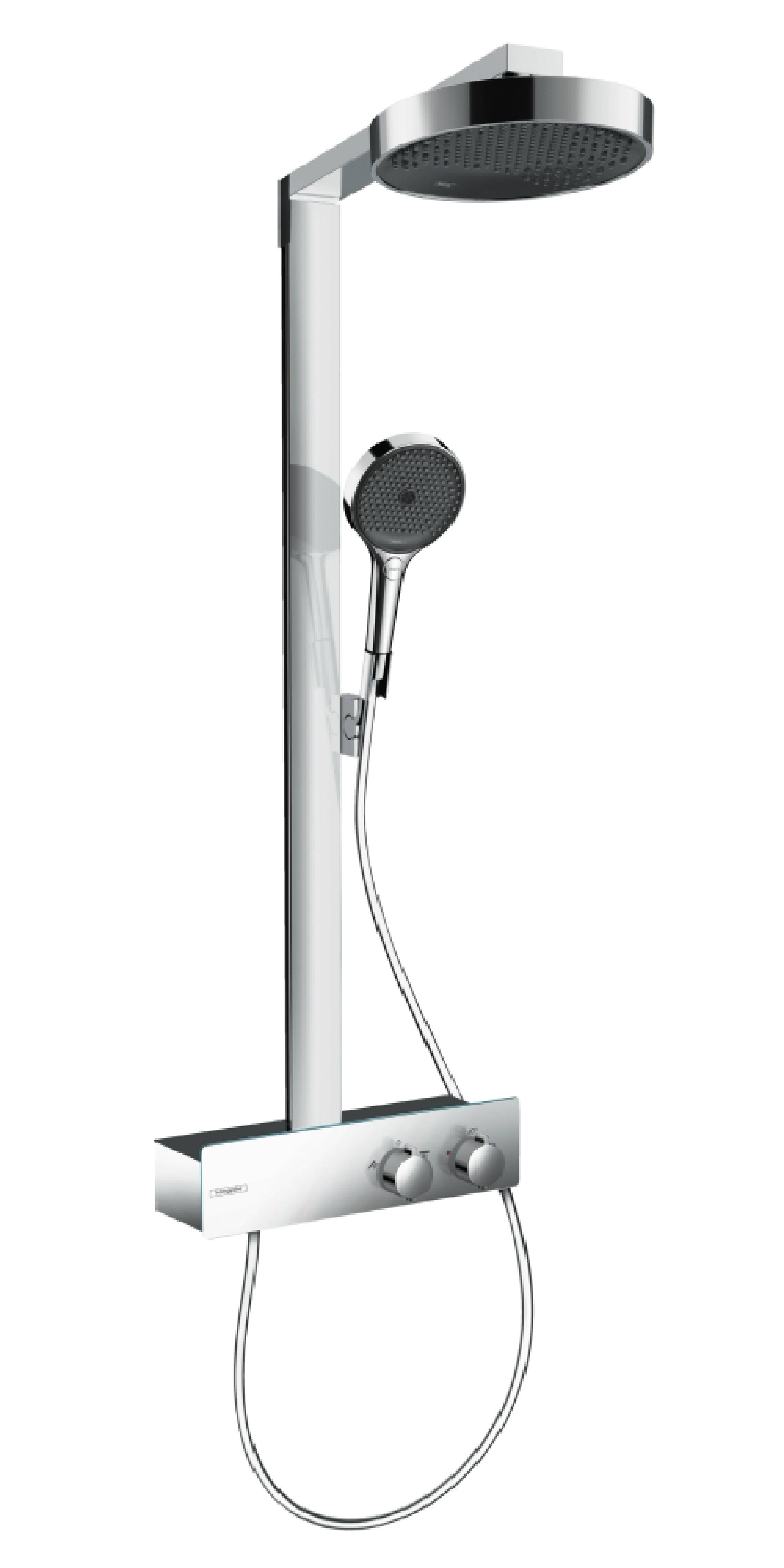 Hansgrohe Rainfinity set doccia a parete con termostato cromo 28742000
