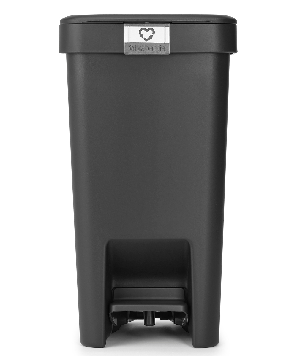 Brabantia StepUp contenitore per rifiuti 10 l nero-grigio 800344