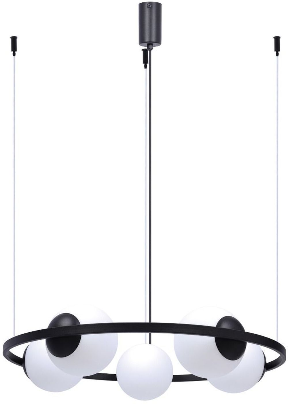 Zuma Line Orbit lampada sospesa 5x40 W nero 5011
