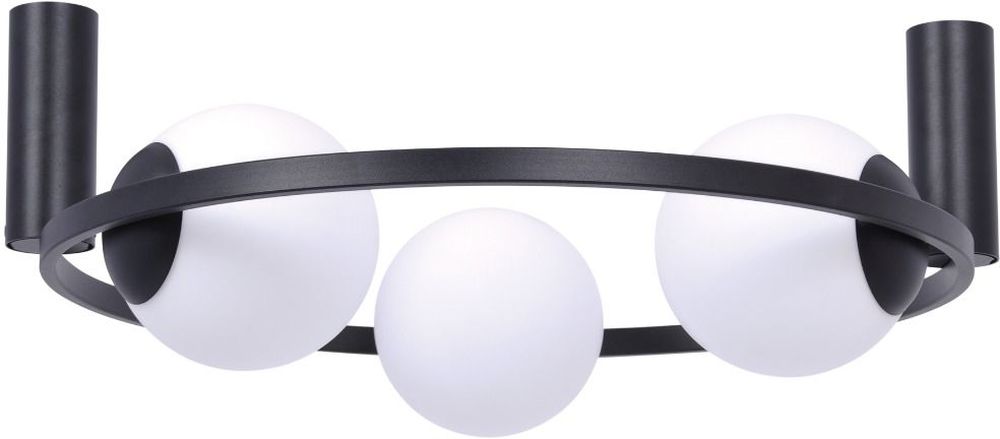Zuma Line Orbit lampada da soffitto 3x40 W nero 5008