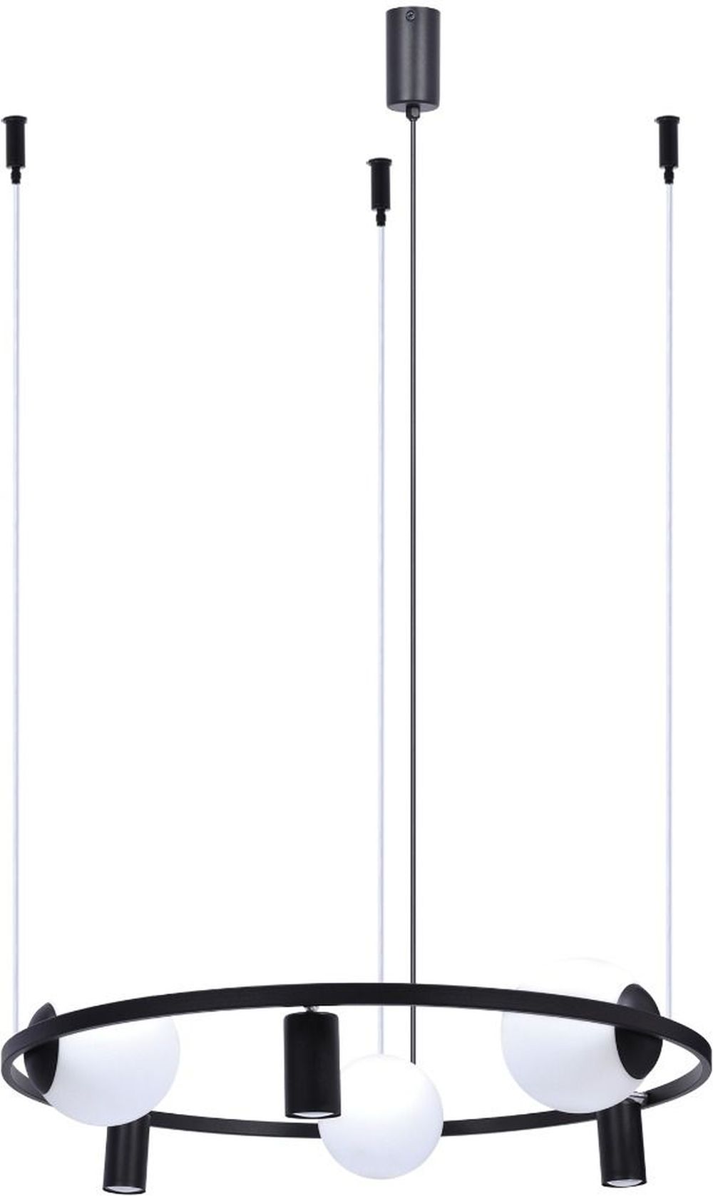 Zuma Line Orbit lampada sospesa 6x40 W nero 5006