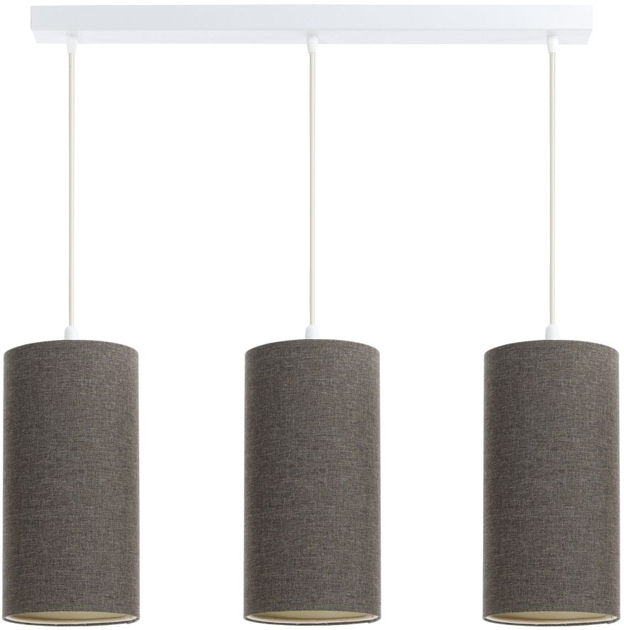 BPS Koncept Boho Ellegant Slim lampada sospesa 3x60 W grafite 0T0-L3-006