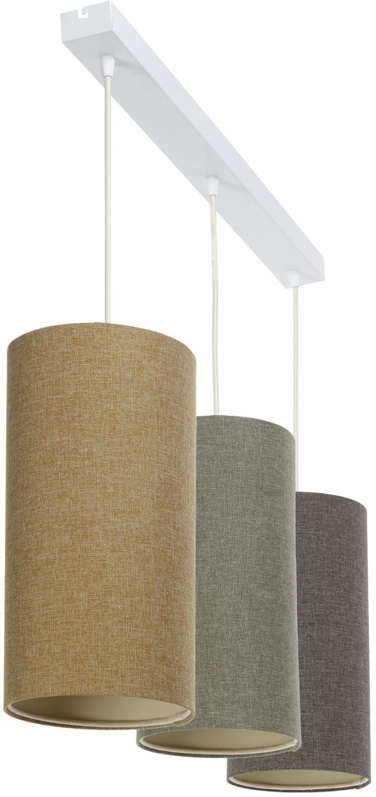 BPS Koncept Boho Ellegant Slim lampada sospesa 3x60 W marrone-beige 0T0-L3-008