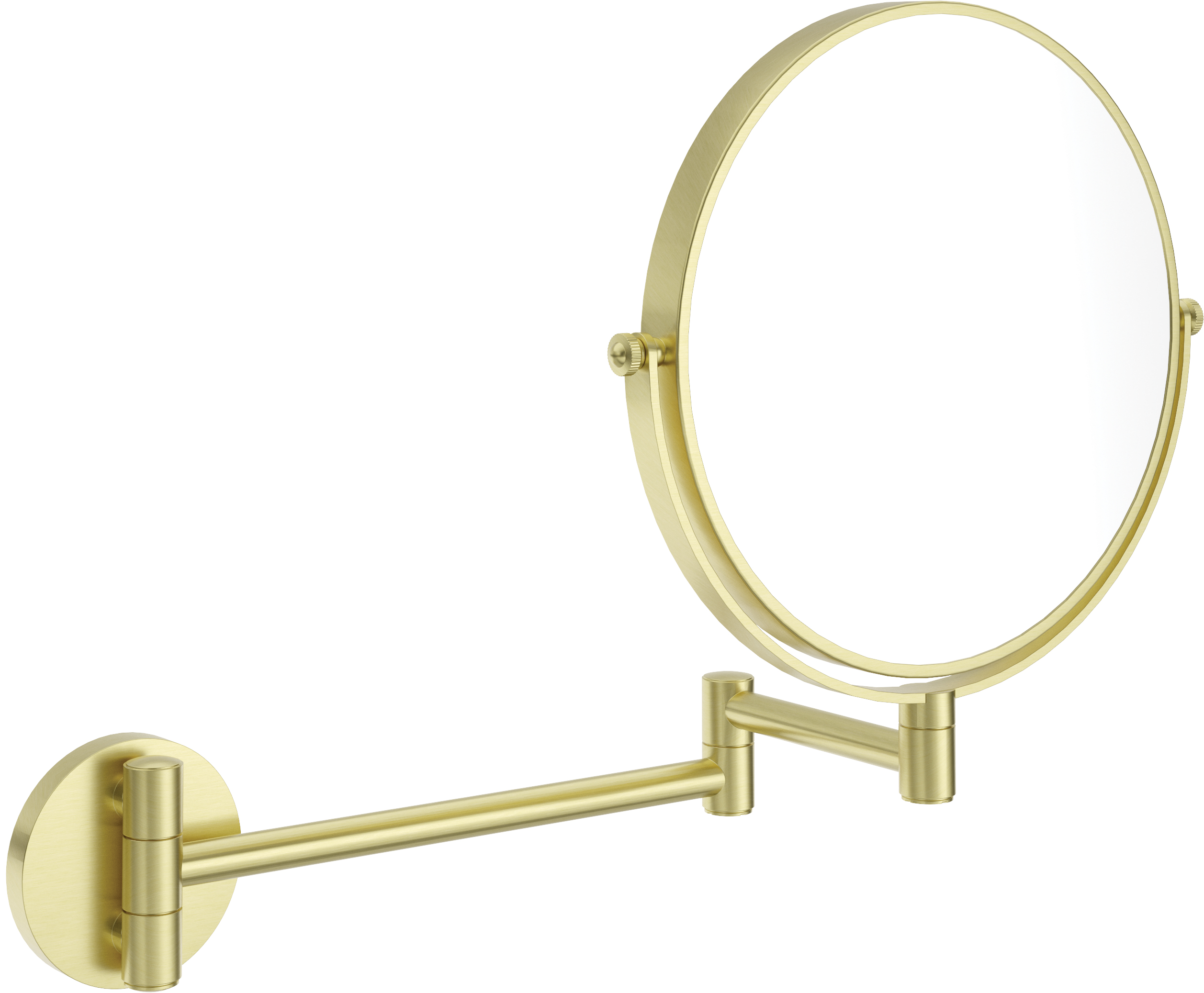 Deante Round specchietto per trucco 23.2x28.2 cm rotonda oro ADR_R811