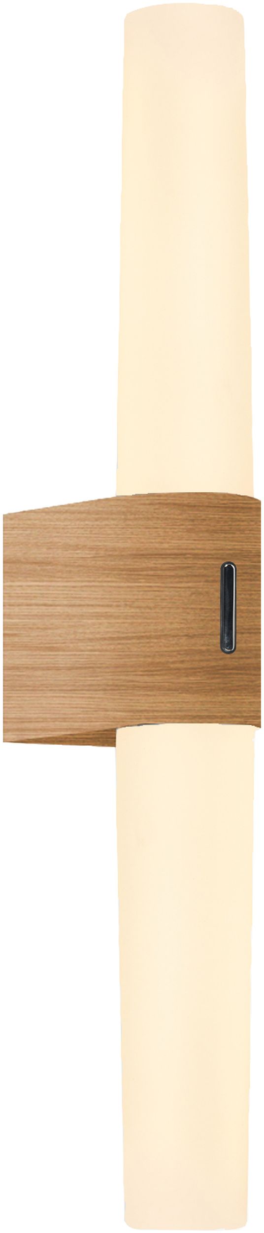 Nordlux Helva lampada da parete 1x9 W bianco-legno 2015311004