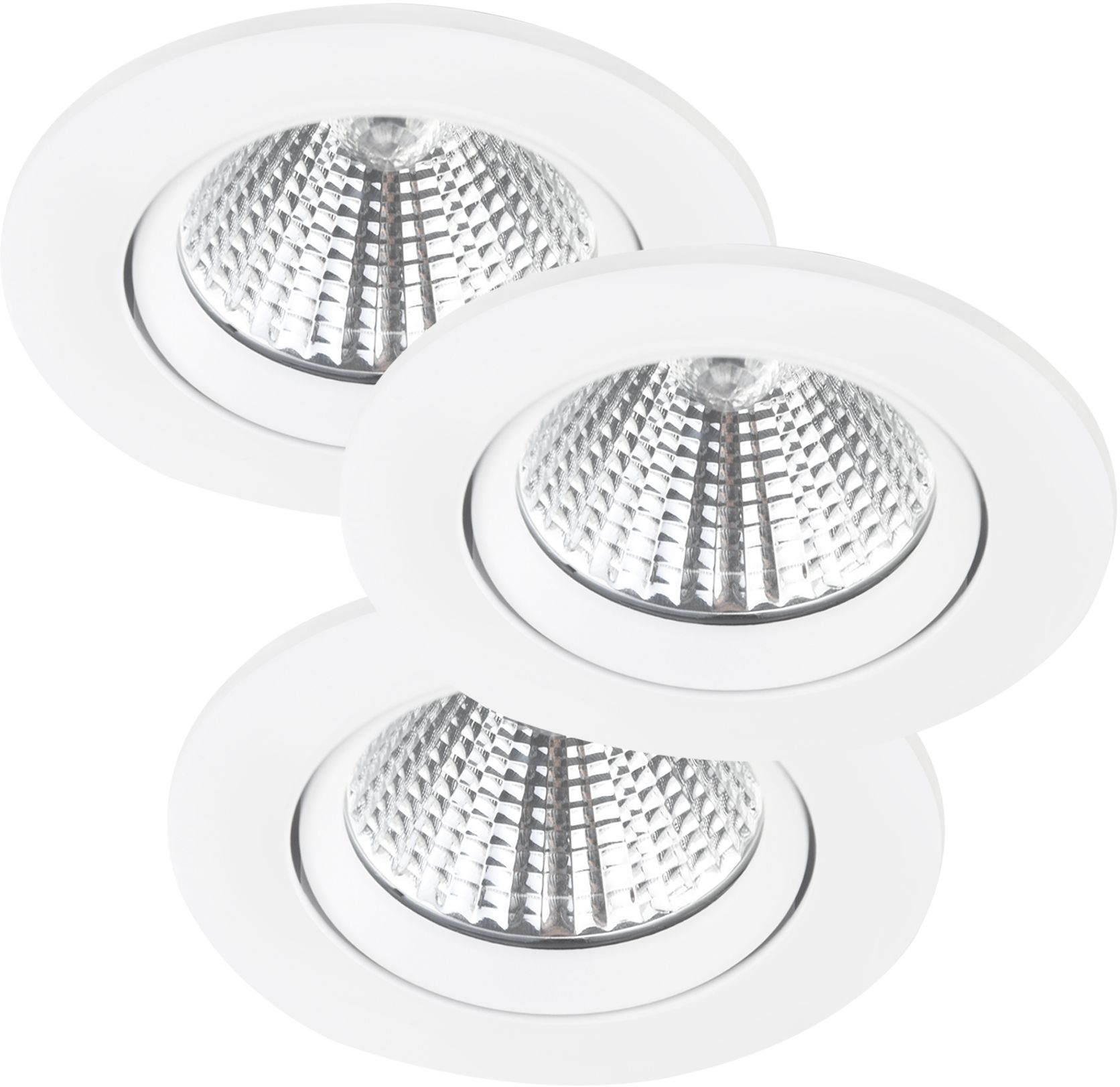 Nordlux Fremont lampada da incasso 3x4.5 W bianco 47580101