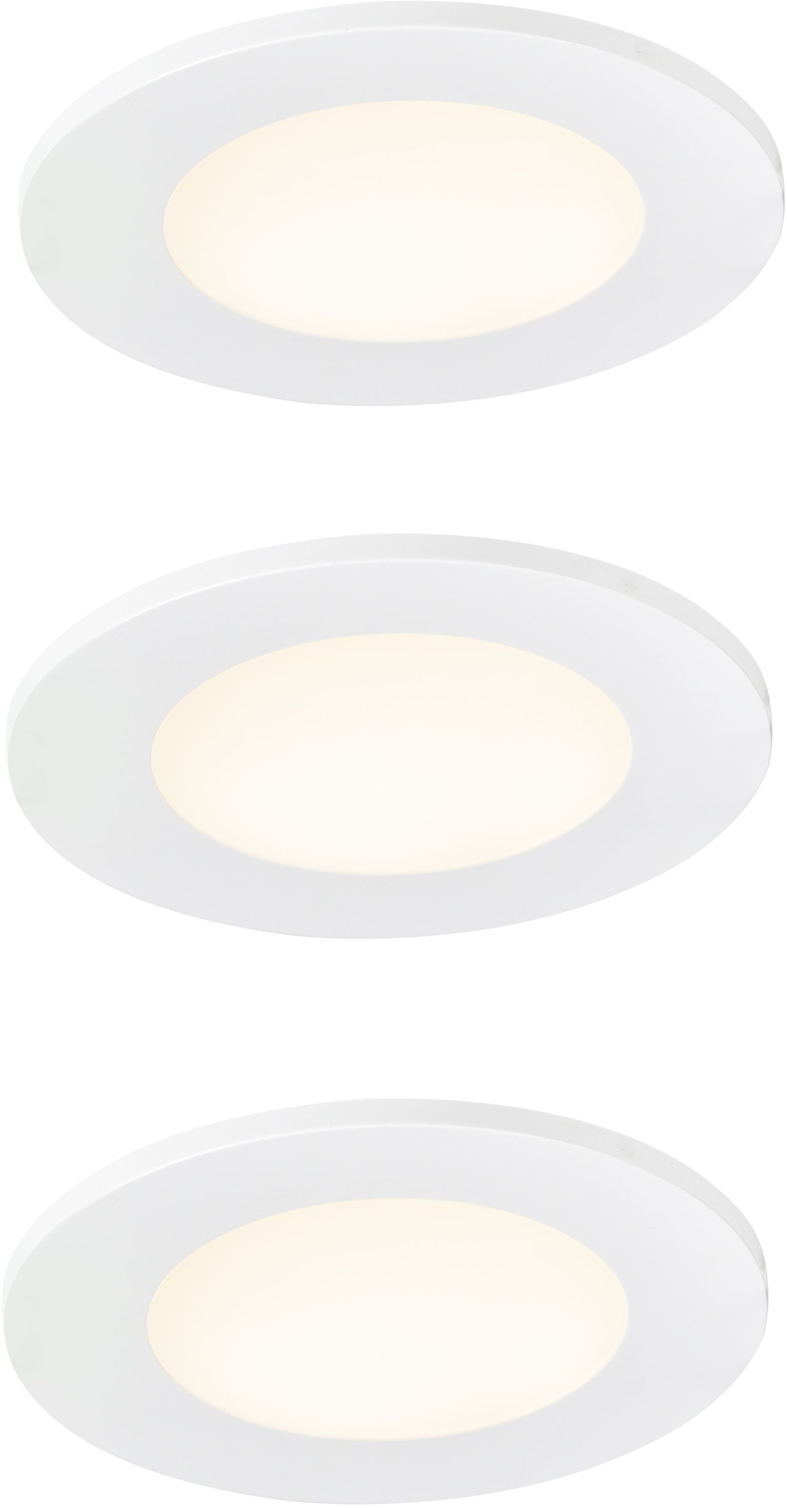 Nordlux Leonis lampada da incasso 3x4.5 W bianco 49160101