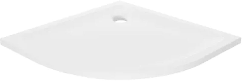 New Trendy Mild piatto doccia semicircolare 90x90 cm bianco B-0622