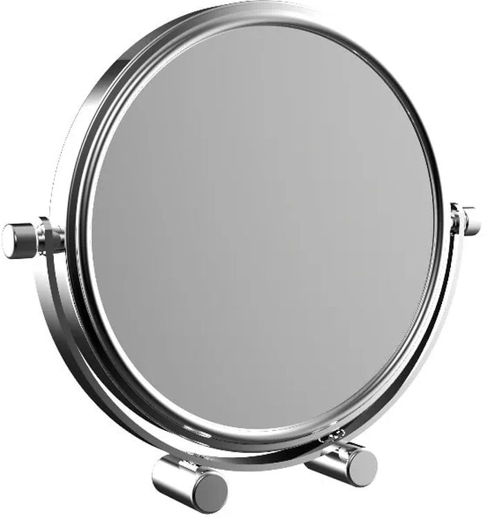 Emco Pure specchietto per trucco 12.6x12.6 cm rotonda cromo 109400132