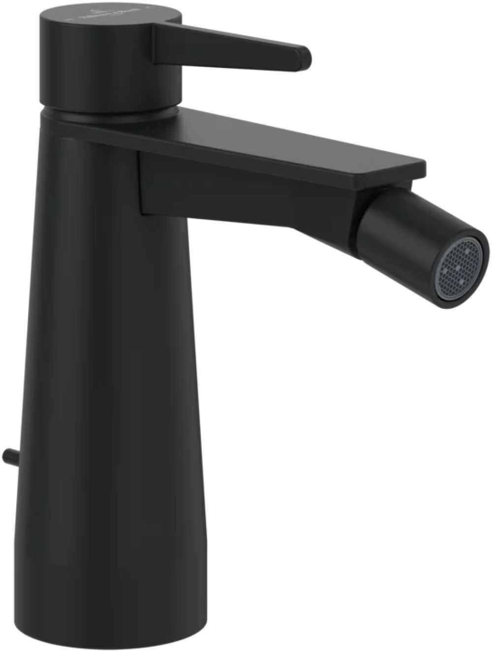 Villeroy & Boch Conum rubinetto per bidet verticale nero TVB127001000K5