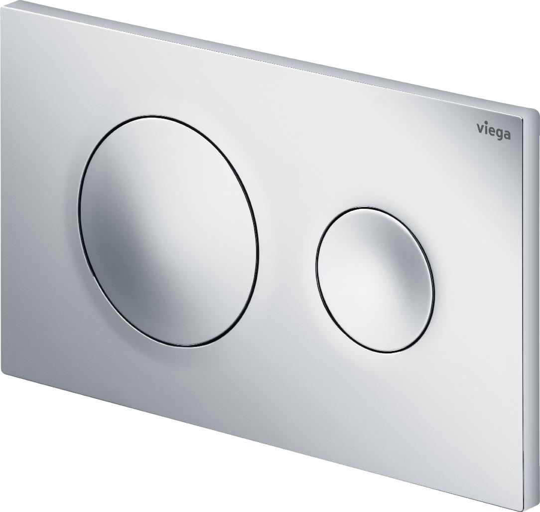 Viega Visign placca di comando per WC acciaio 773786