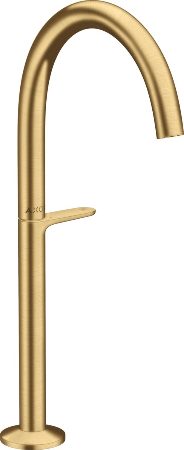 Axor One rubinetto per lavabo verticale oro 48030250
