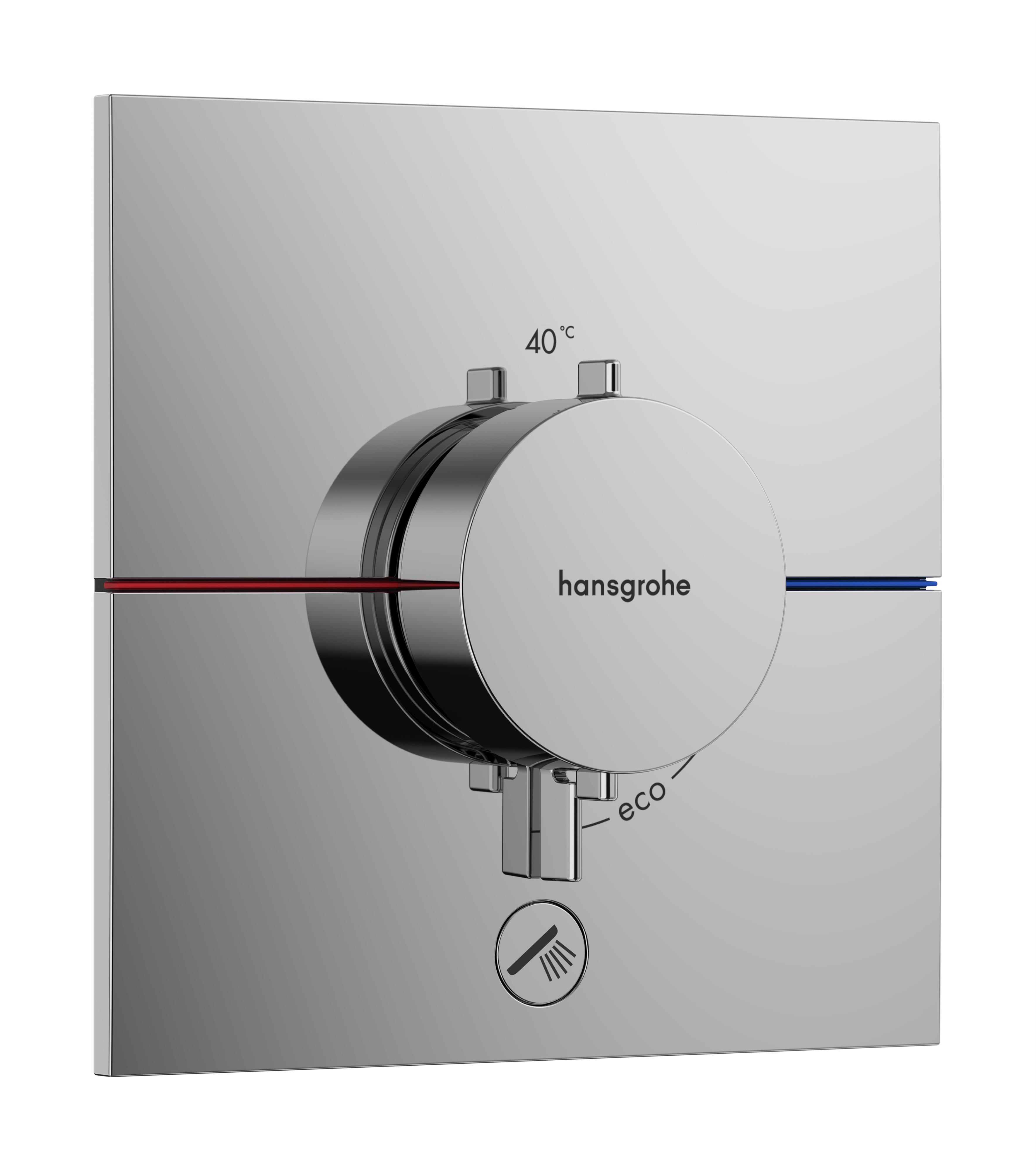 Hansgrohe ShowerSelect Comfort E rubinetto per doccia da incasso con termostato cromo 15575000