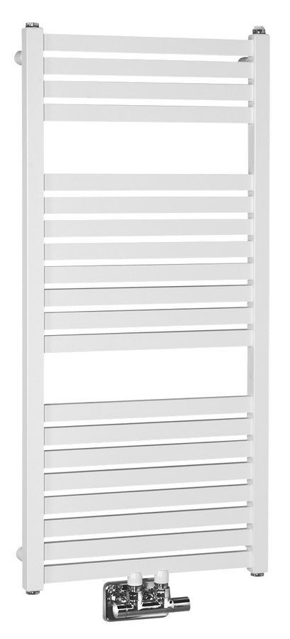 Aqualine Tondi radiatore da bagno decorativo 97x45 cm bianco DT450T