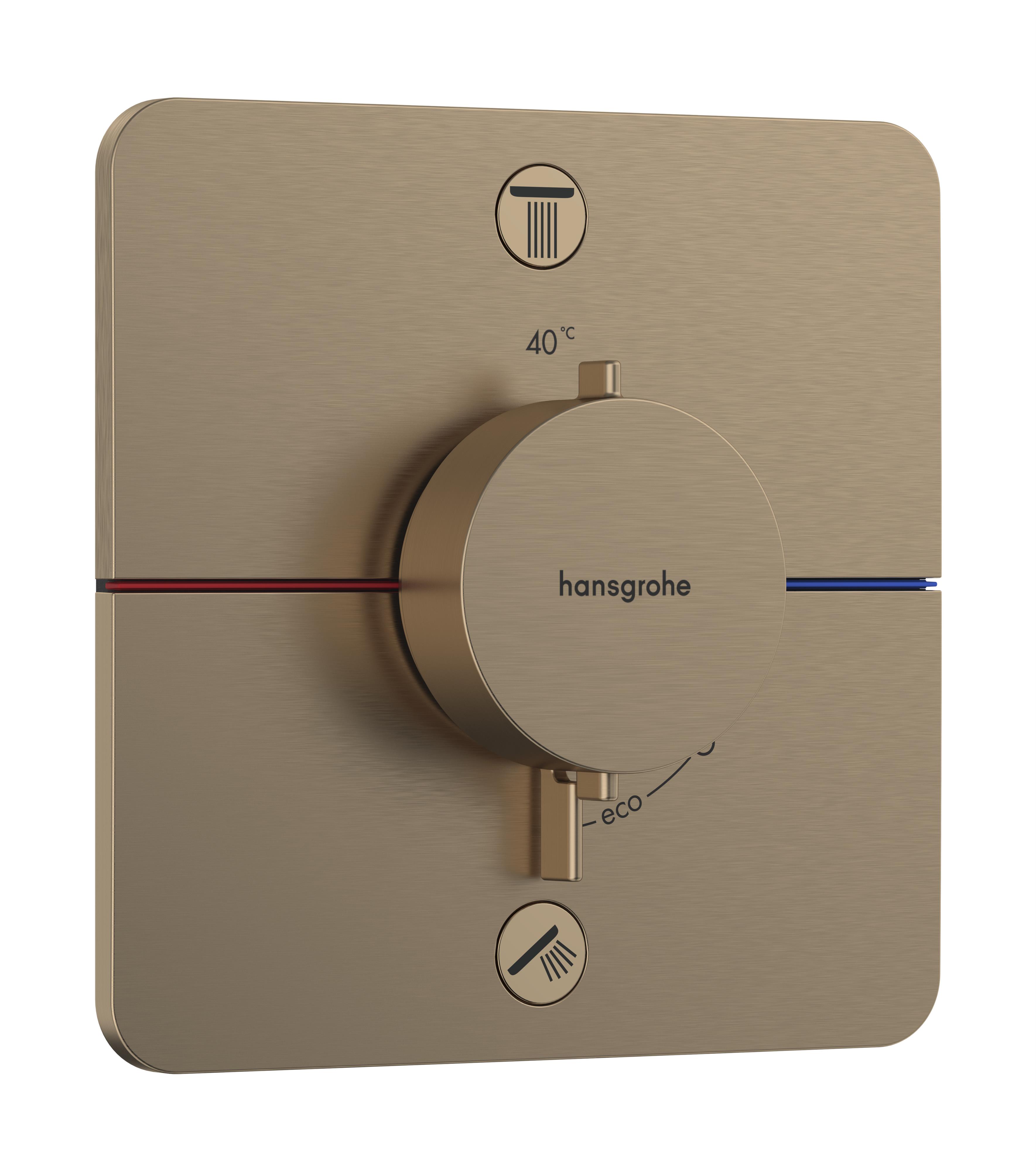 Hansgrohe ShowerSelect Comfort Q rubinetto per vasca e doccia da incasso con termostato || 15586140