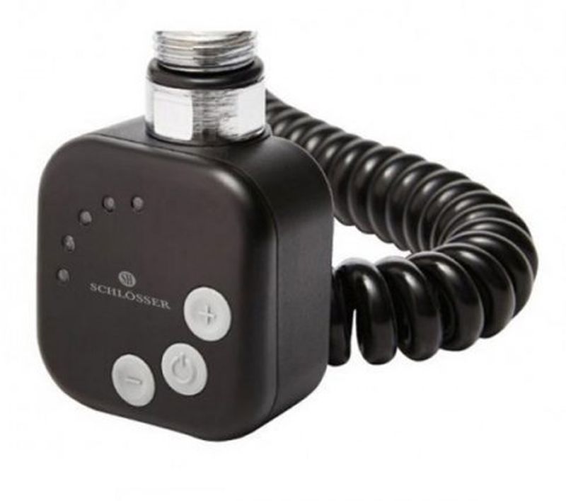 Schlosser riscaldatore elettrico 300 W nero 603000102