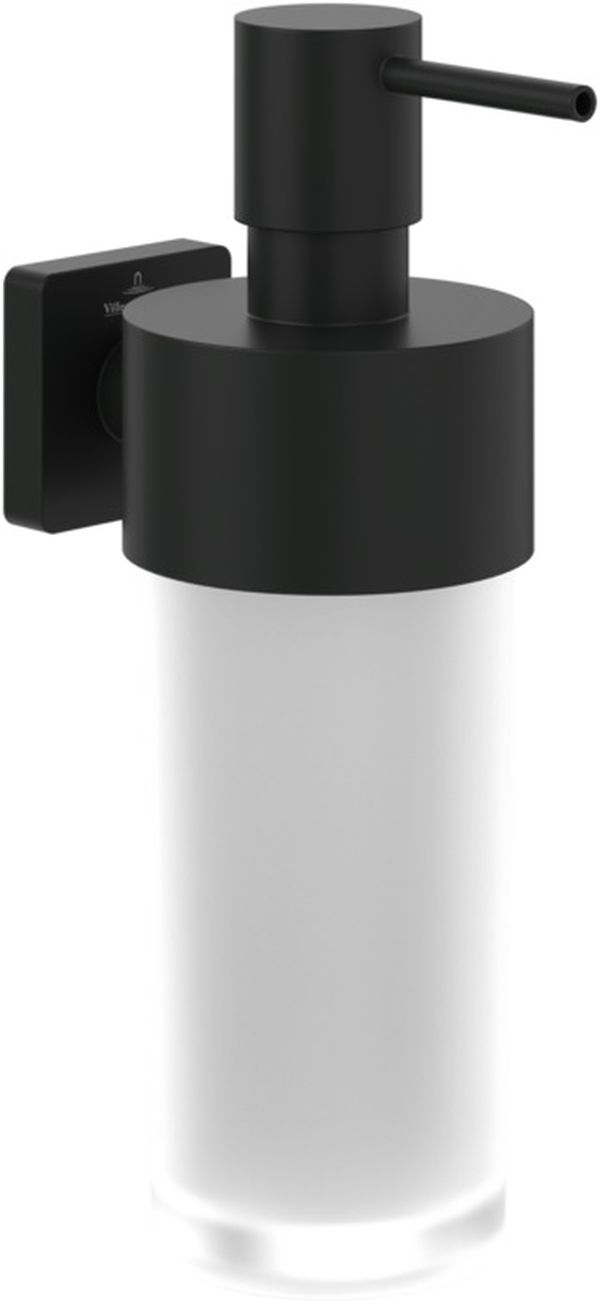 Villeroy & Boch Elements dispenser di sapone liquido 230 ml nero TVA152007000K5