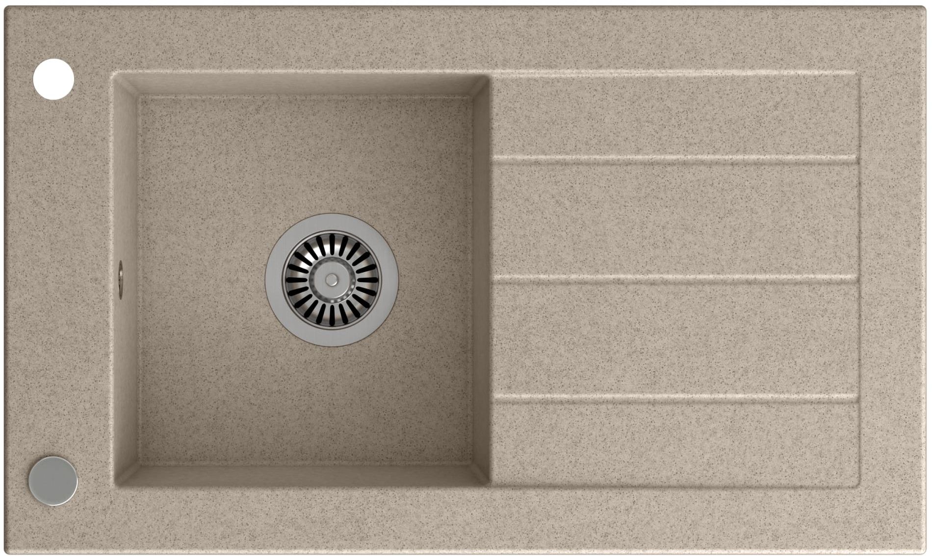 Quadron Will lavello graniteq 77.2x46 cm beige HCQW7846BEZK