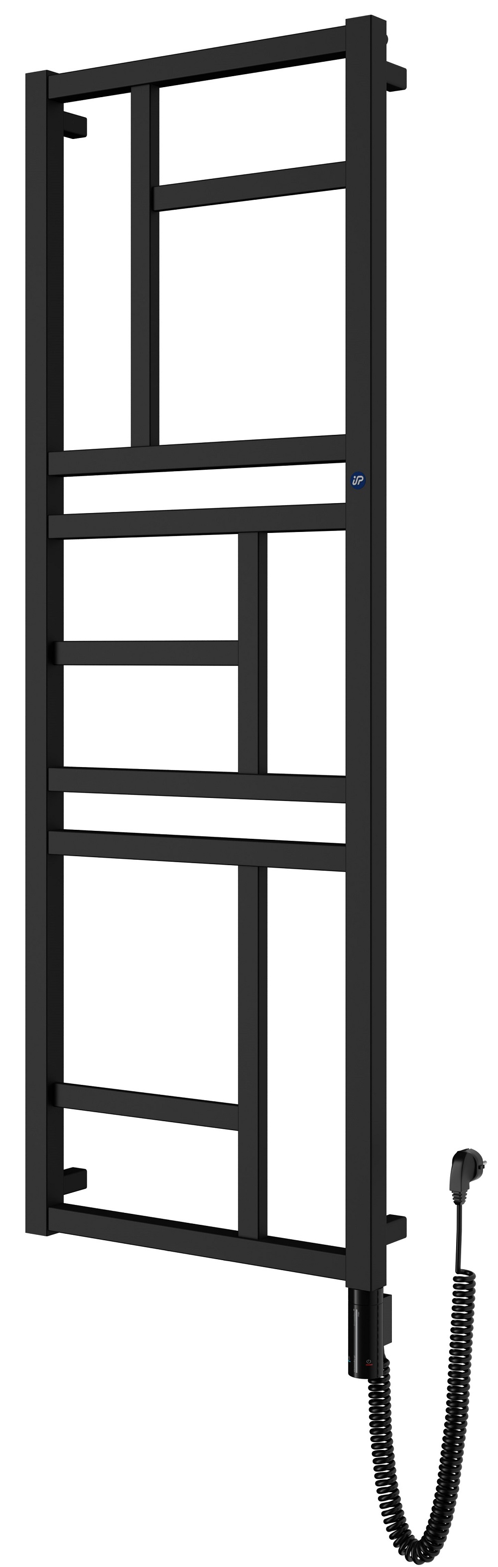 Instal Projekt Mondrian radiatore elettrico 174x60 cm nero MONE-60/170C31+GH-06C2