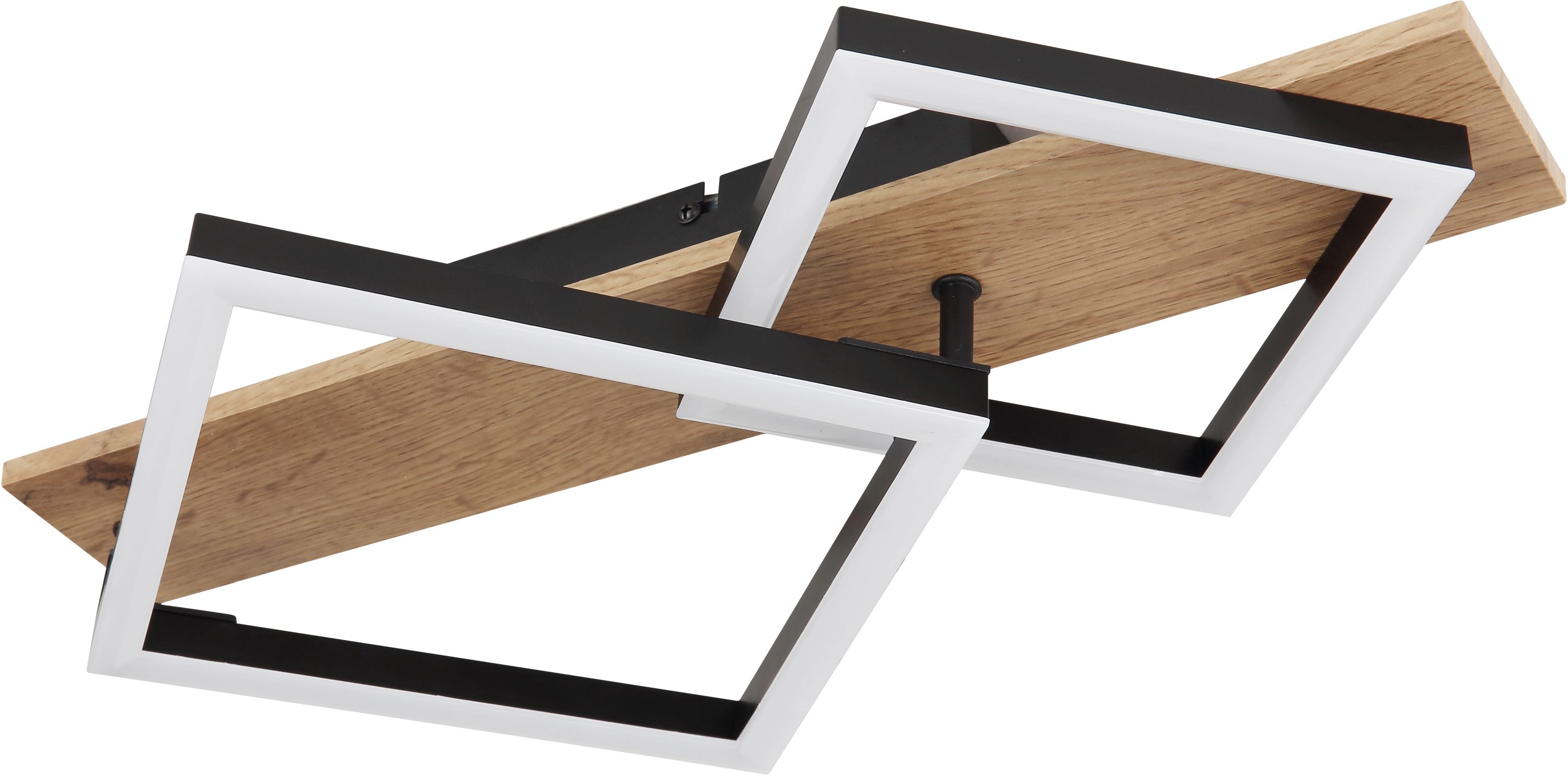 Globo Lighting Beatrix lampada da soffitto 2x18 W nero-legno 67294D1