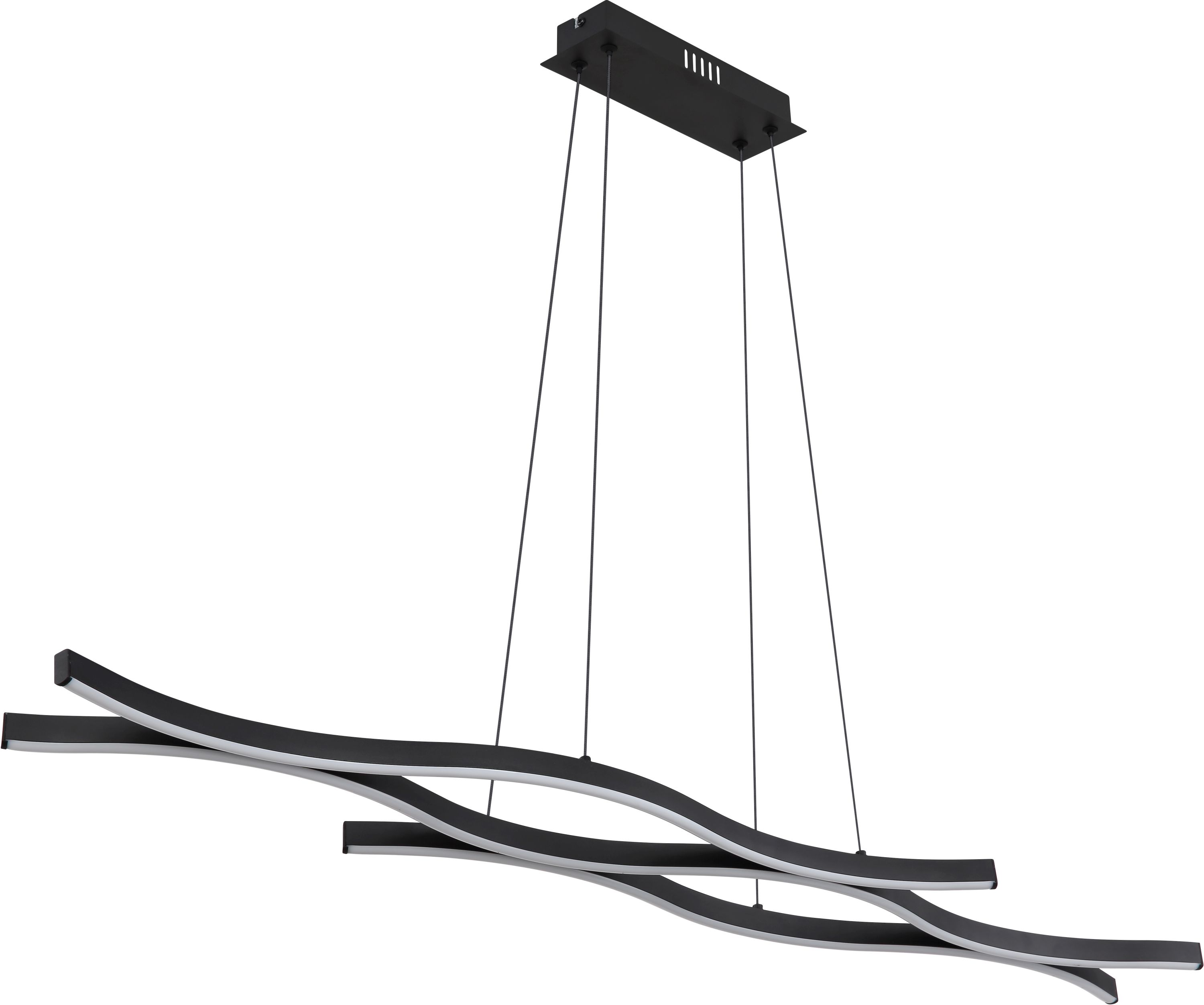 Globo Lighting Geronimo lampada sospesa 3x35 W nero 67206H