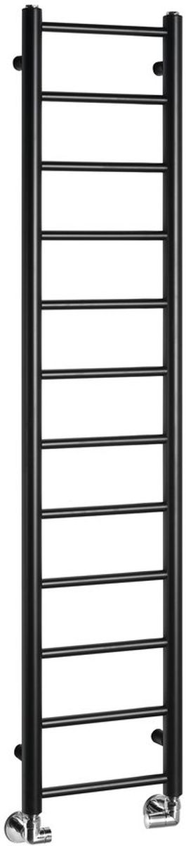 Sapho Dina radiatore da bagno a scaletta 138x30 cm nero IR373B