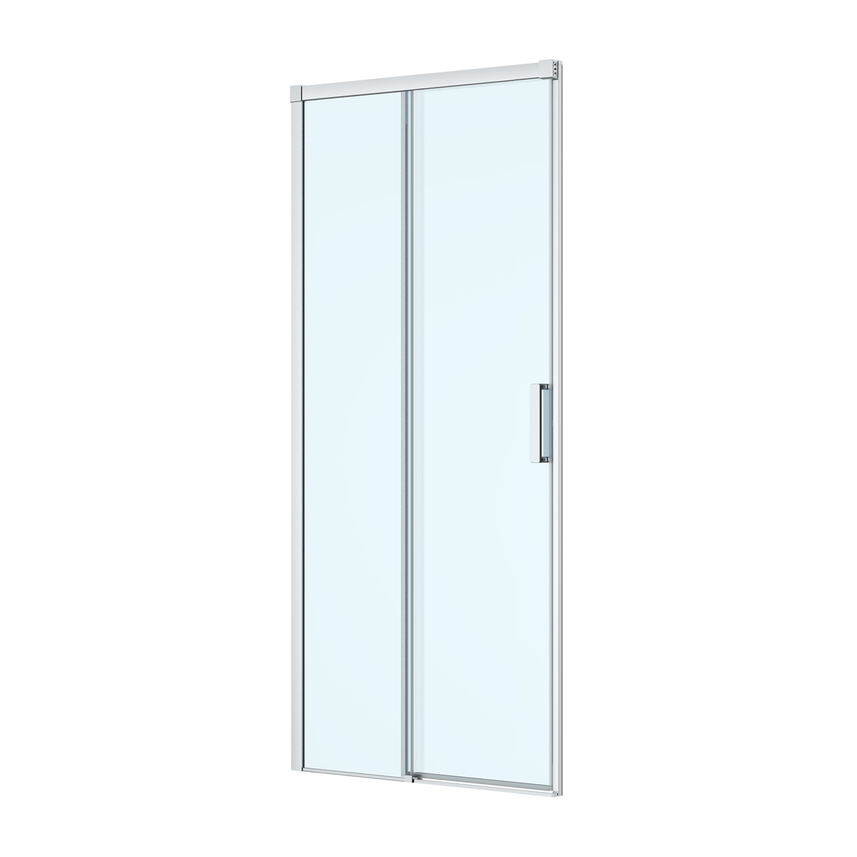 Oltens Breda porta doccia 100 cm scorrevole cromo lucida/vetro trasparente 21213100