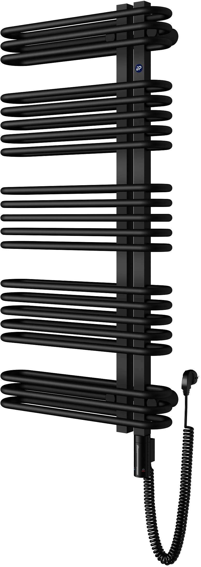 Instal Projekt Astro Electro radiatore elettrico 79.3x50 cm nero ASTE-50/80C31+GH-06C2