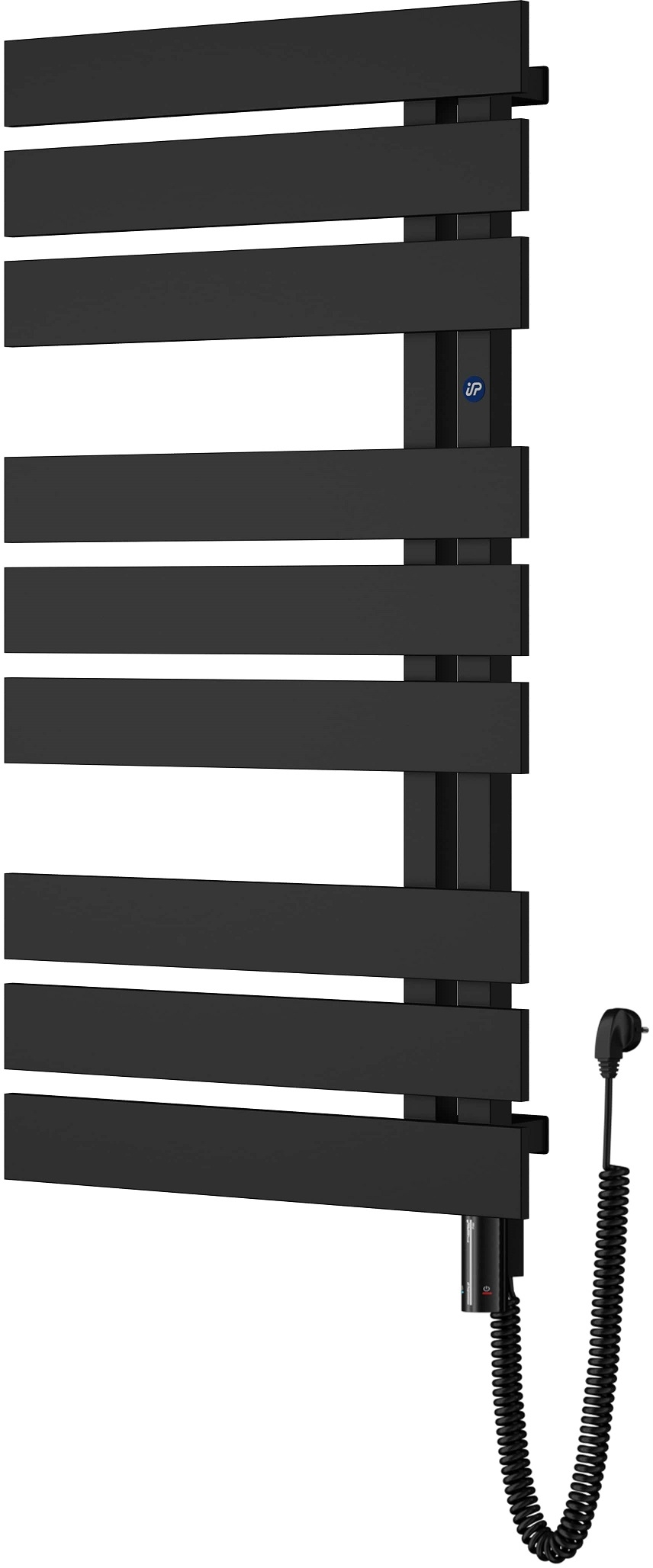 Instal Projekt Nameless Electro radiatore elettrico 161x50 cm nero NAME-50/160C75+GH-06C2