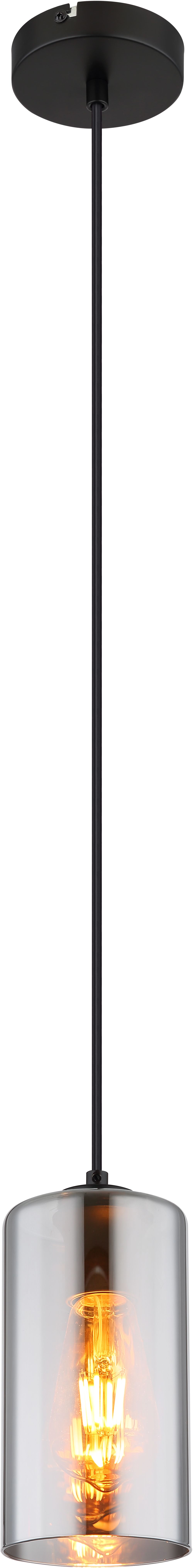 Globo Lighting Olly lampada sospesa 1x25 W nero-fumé 21002H