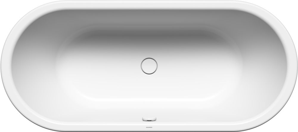 Kaldewei Ellipso Duo Oval vasca da bagno freestanding 170x75 cm ovale bianco 200140413001