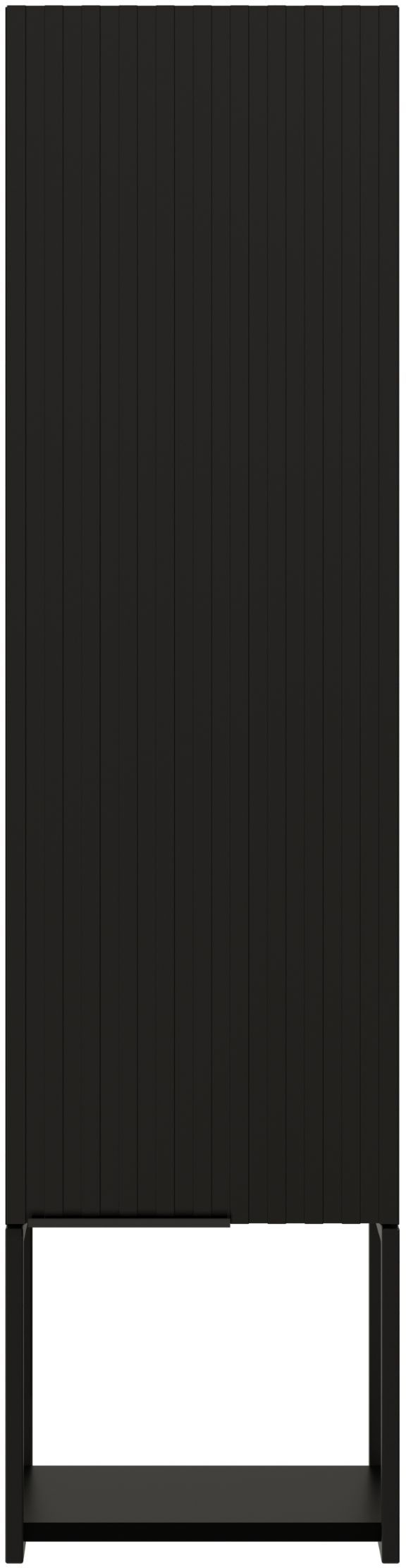 Strama Turf armadietto 33x28x130 cm laterale sospeso nero 24.200.88