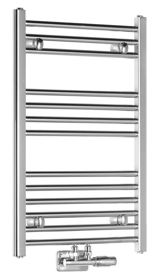 Aqualine Alya radiatore da bagno a scaletta 80.3x50 cm cromo LLS301