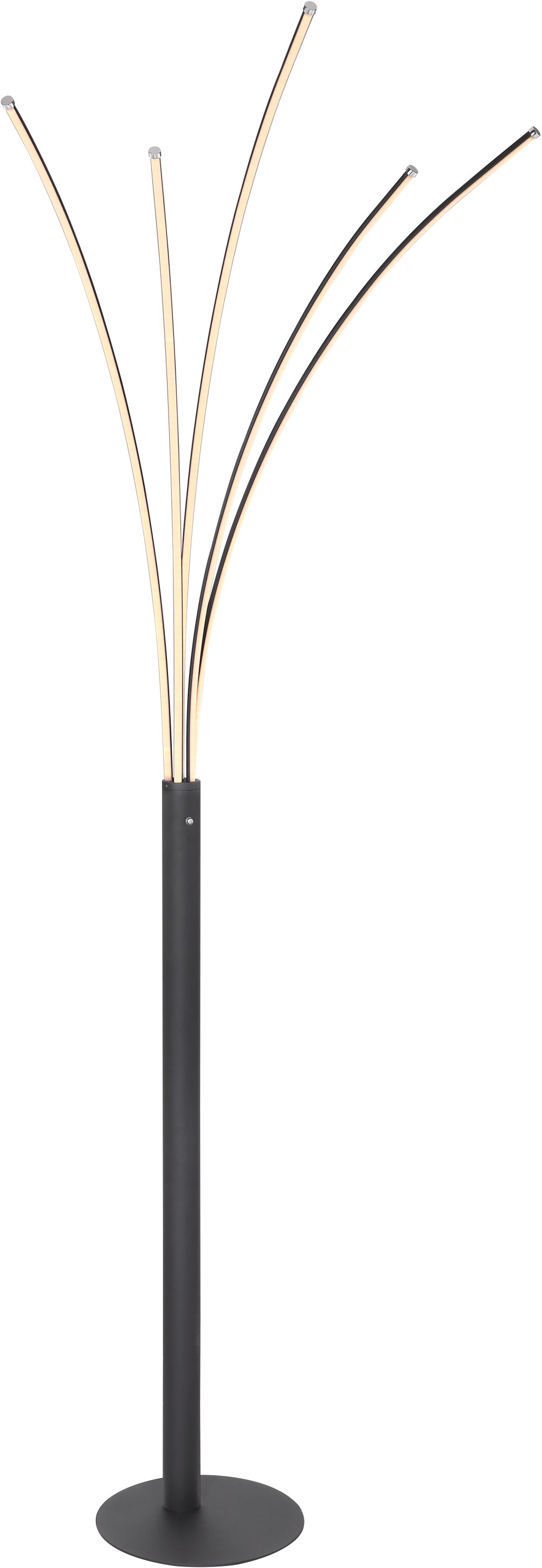 Globo Lighting Bizzy lampada da terra x36 W bianco-nero 59229B