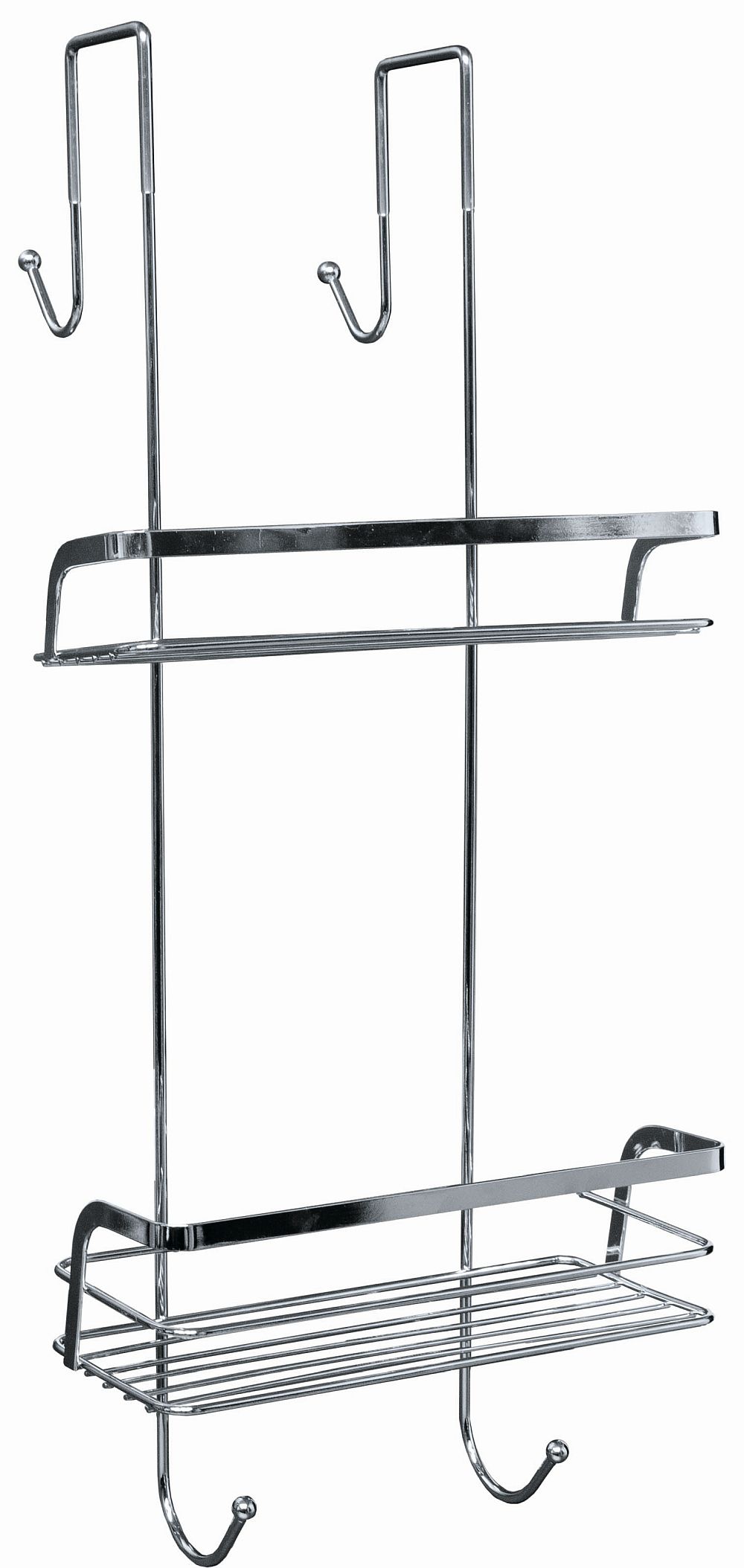 Kleine Wolke Leona portaoggetti da bagno cromo 8060124806