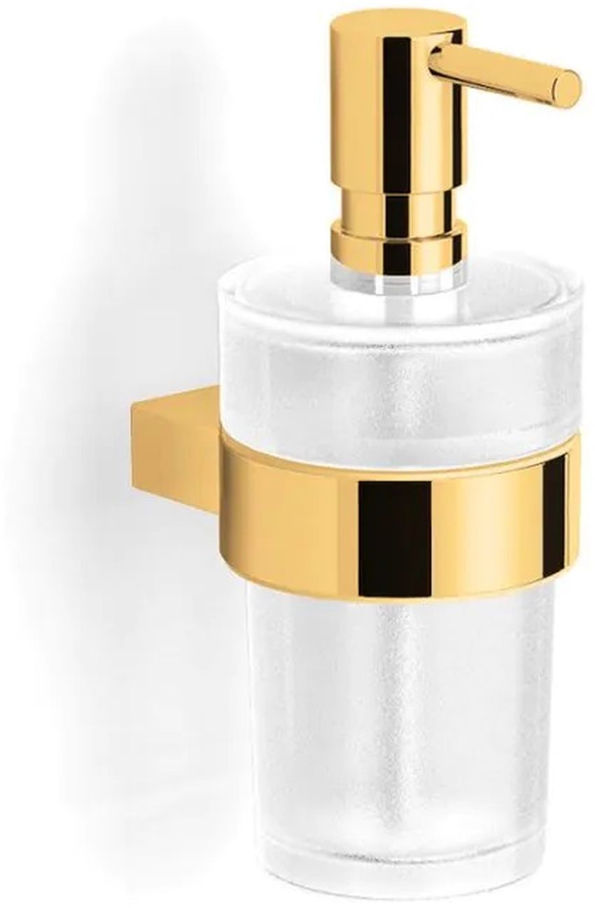 Stella Soul dispenser di sapone liquido 250 ml oro-vetro 06.423-G