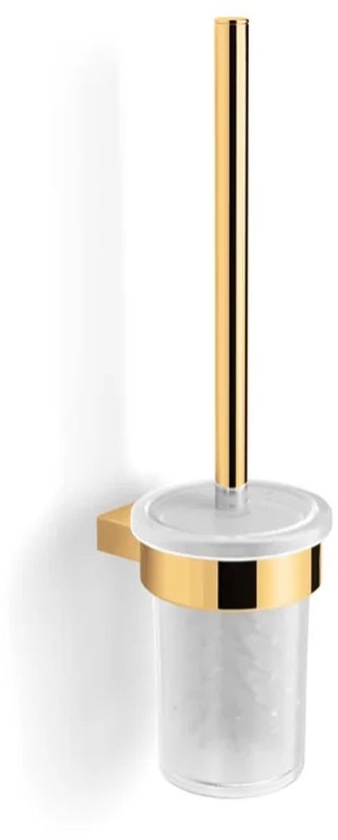 Stella Soul scopino wc avvitato vetro-oro 06.430-G