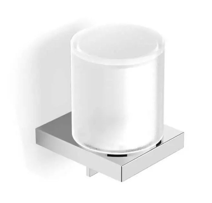 Stella Kobe dispenser di sapone liquido 250 ml cromo-vetro 10.424